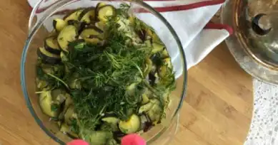 Lezzetli Yaban Mersinli Kabak Tarifi