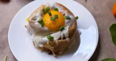 Lezzetli ve Sağlıklı Yumurtalı Tuzlu Krep Tarifi