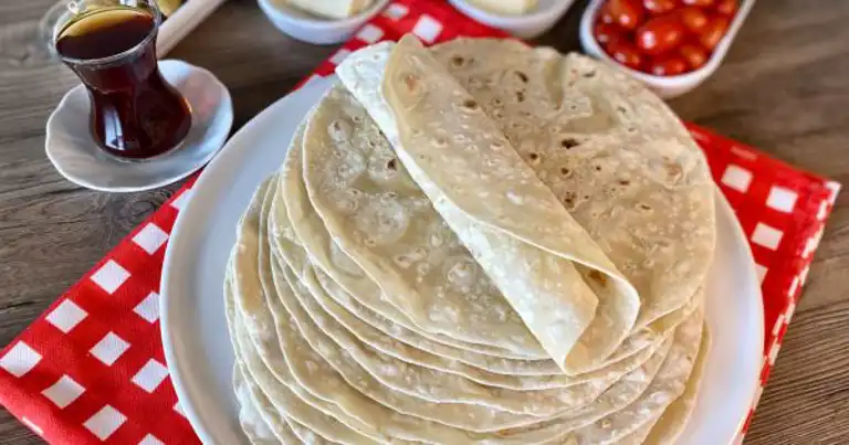 3 Malzemeyle Lezzetli Lavaş Tarifi