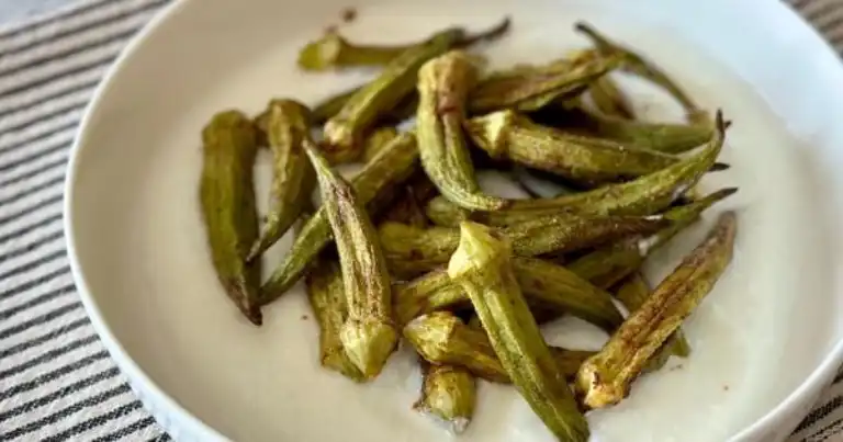 Airfryer'da Lezzetli Bamya Kızartması Tarifi
