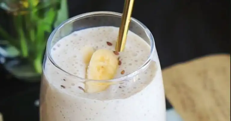 Enerji Deposu: Keten Tohumlu Smoothie Tarifi