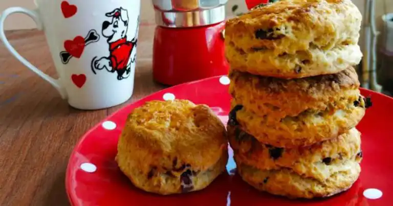 Kızılcık-Erikli Scone Tarifi