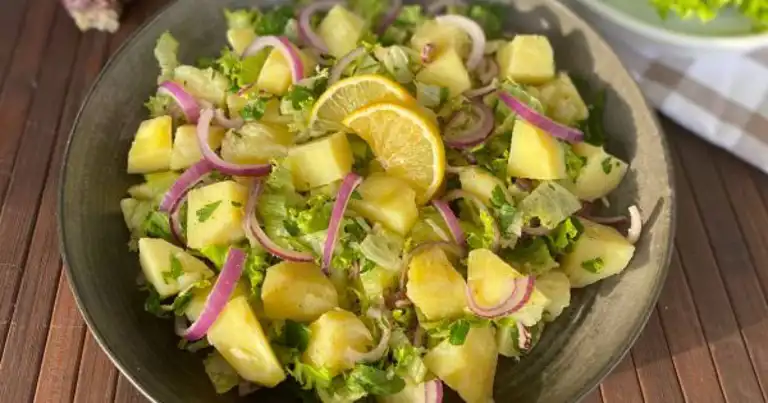 Taze Marul ve Patates Salatası Tarifi