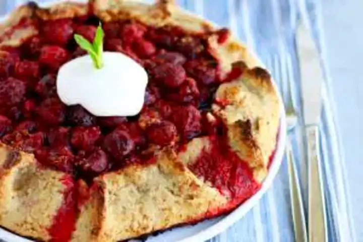 Fit Vişneli Galette Tarifi
