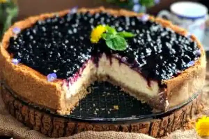 Nefis Yaban Mersinli Cheesecake Tarifi