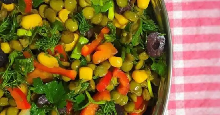 Nefis Yeşil Mercimek Salatası Tarifi
