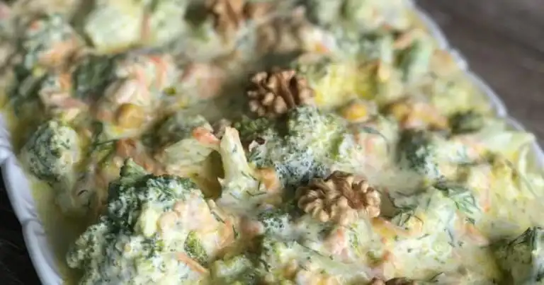 Renkli ve Lezzetli Yoğurtlu Brokoli Salatası Tarifi