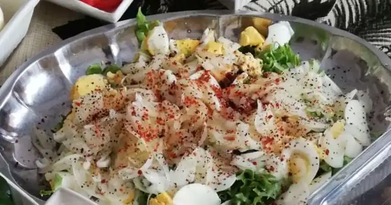 Nefis Yumurta Salatası Tarifi